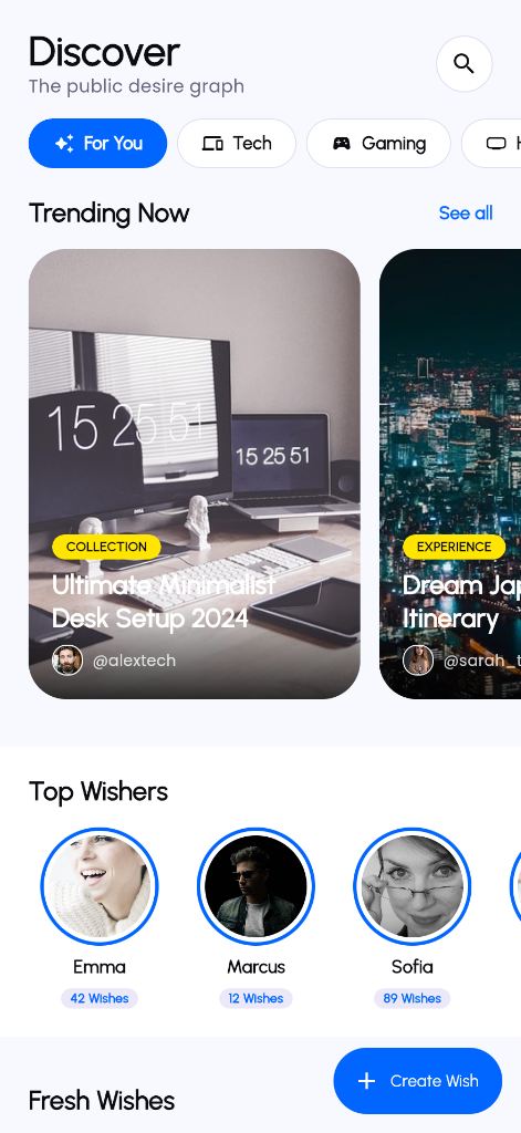 Discover Feed